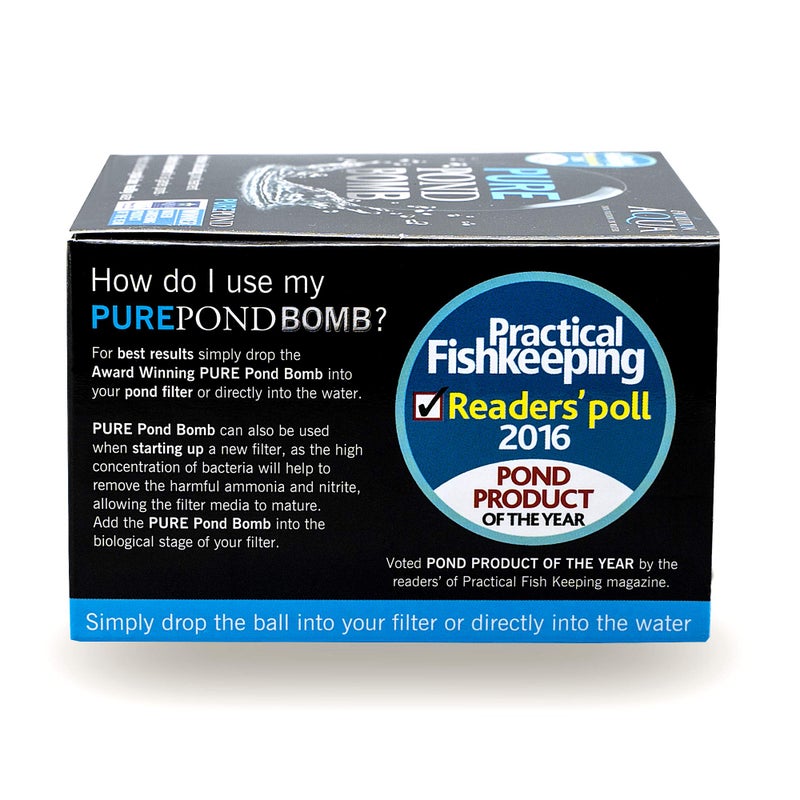 Evolution Aqua Pure Pond Bomb â€“ for Crystal Clear Healthy Water, Treats up to 20,000 litres - Image 4